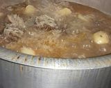 A picture of step 9 of Punjabi Yakhni Pulao.