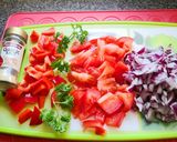 A picture of step 1 of 🇮🇹🍆🍅🌶Aubergine & Veges ala Teresa😍.
