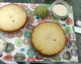 A picture of step 12 of Eggless custard apple cake.
