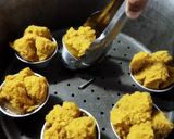 Foto langkah ke 7 dari resep Bolu Kukus Gula Merah.