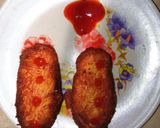 A picture of step 6 of Bread roll (stuffed potato bread roll).