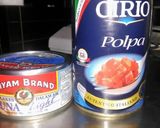 Foto langkah ke 2 dari resep Simple,Italian Tuna pasta spaghetti.