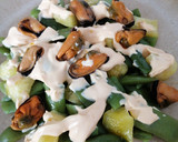 Foto del paso 8 de la receta: Ensalada de judías verdes con mejillones