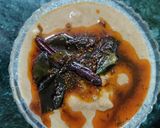 A picture of step 8 of Idlis with Chana dal Chutney.