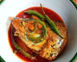Gambar langkah 6 resipi Gulai Ikan Tenggiri.