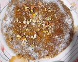 A picture of step 3 of Gur aur atay ka halwa.