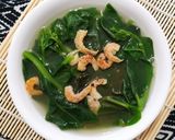 Hình bước làm 4 của món Canh mồng tơi tôm khô