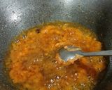 A picture of step 3 of Methi matar masala.