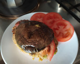 Foto del paso 14 de la receta: Hamburguesa vegana de garbanzos y portobello
