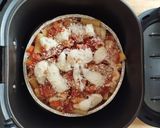 A picture of step 10 of Baked Pasta, Air Fryer Method.