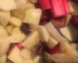 A picture of step 1 of Stewed Rhubarb and Apple.