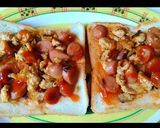 Foto langkah ke 2 dari resep Pizza Roti Tawar.