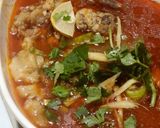 A picture of step 3 of Haaji Idrees Nihari(Karachi).