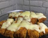 Foto langkah ke 7 dari resep Chicken katsu mozarella.