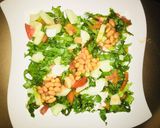 Shinkafa & cabbage sauce, saladmatakin girki4 hoto