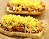BBQ csirkés melegszendvics recept fázis 4 fotója
