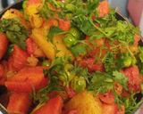 गाजर मटर की सब्जी (gajar matar ki sabzi recipe in Hindi) रेसिपी चरण 3 फोटो