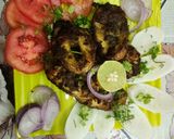 A picture of step 3 of Mughlai fish tikka.