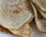 A picture of step 4 of Scotch pancakes (drop scones).