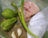 Foto langkah ke 1 dari resep Siomay ayam.