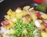 A picture of step 2 of Mix Vegetable.