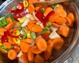 A picture of step 2 of Tokwa Mechado Stew.