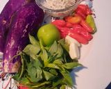 Foto langkah ke 1 dari resep Sambal Terong Kemangi Teri Medan ala dapur rumah 😋.
