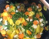 Tavaszi borsó leves recept fázis 2 fotója