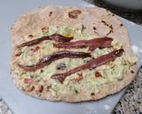 A picture of step 10 of Super Tasty Whole Wheat Piadina with Avocado and Anchovies.