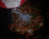 A picture of step 16 of Chicken manchurian spaghetti.