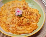 Hình bước làm 3 của món Trứng chiên cải thảo