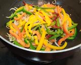 A picture of step 7 of Dragon Chicken.