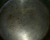 A picture of step 1 of Irish potatoes pottage.