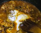 A picture of step 3 of Koyla karahi.