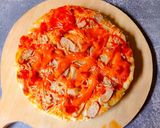 Foto langkah ke 5 dari resep Pizza Topping Sosis.