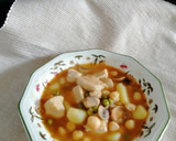 Foto del paso 9 de la receta: Pollo guisado con garbanzos