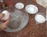 A picture of step 1 of Meringues Biscuits.