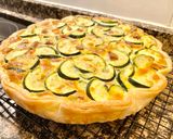 Foto del paso 10 de la receta Pastel con calabacín y salchichas “sin glúten”(Cake with zucchini and “gluten-free” sausages)