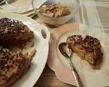 A picture of step 3 of Mascarpone and Hazelnut Cream Semifreddo with Cookies.
