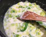 A picture of step 3 of Leek & Potato Pie.