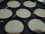 Bolu Pandan Santan mini No Oven No Kukus