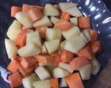 A picture of step 5 of Chicken Curry ala Pinoy.