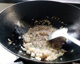 A picture of step 1 of Moringa dal.