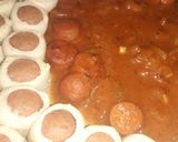 Foto del paso 3 de la receta: Rosca de salchichas. Masa 3 ingredientes multiuso. Económica