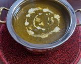 A picture of step 7 of Dhaba-Style Palak Paneer.