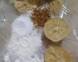 A picture of step 1 of Malai Boti.