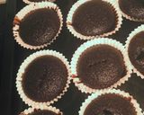 A picture of step 4 of Chocolate Cupcakess🧁🥰.