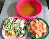 Foto langkah ke 3 dari resep Rujak aceh.