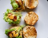 Gambar langkah 11 resipi Mini Burger Tofu Patty.