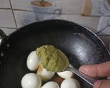 मालवणी पद्धतीने कवटाचा सामारा / अंड्याची करी(Malvani Style Andyachi Curry Recipe In Marathi) रेसिपी स्टेप 4 फोटो 